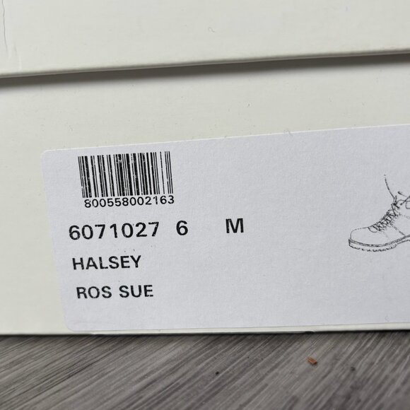 La Canadienne Halsey Suede Bootie - Red Size 6 - Picture 5 of 6